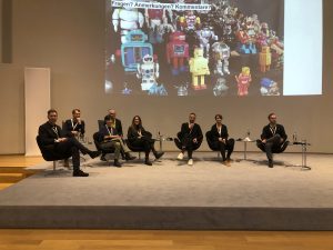 Kollegiat*innen beim Abschlusssymposium SENSING Hannover 2022