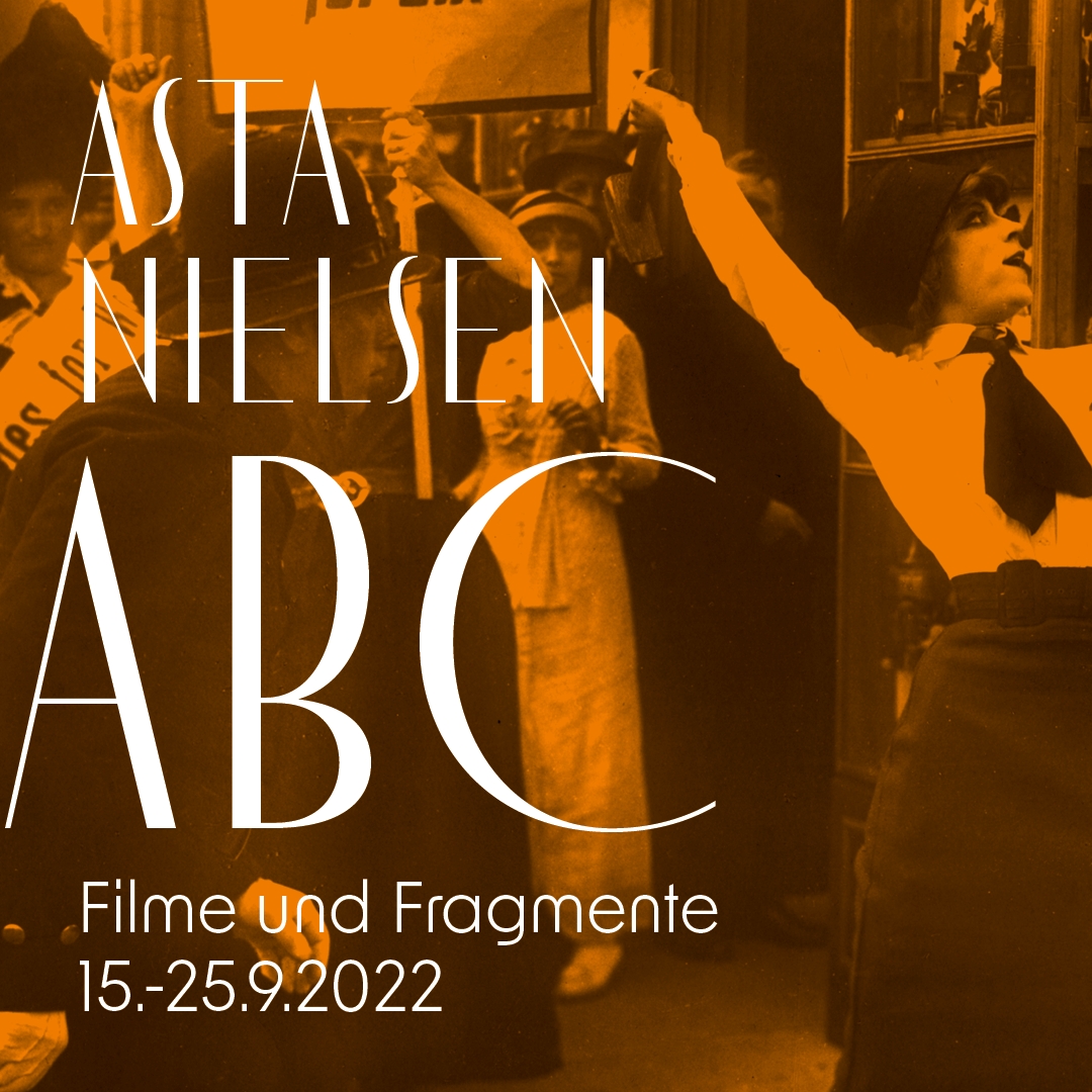 Asta Nielsen ABC Filme und Fragmente Flyer